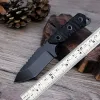 Mini Neck Messer Multifunktionale Outdoor Taktische Messer selbstverteidigung Gerade Messer mit Kompass Camping Tragbare EDC Werkzeuge