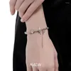 Link Armbanden MASW Origineel Ontwerp Sprankelende Ster Armband Voor Vrouwen Cool Hoge Kwaliteit Messing Zilver Kleur Ketting Sieraden