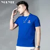 Magliette da uomo T-shirt da uomo di nuova concezione stampata con cotone di seta ghiaccio alla moda, colori belli e brillanti T-shirt, abbigliamento estivo da uomo giovane ed energico 5x J24