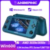 Joueurs Anbernic Win600 PC Games Handheld AMD 3020E / 3050E 5,94 pouces IPS Screen Office Vidéo jeu VIDEO