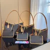 Дизайнерские сумки Carryall, женская сумка на плечо, сумки из парусины с покрытием, винтажная сумка-хобо 2 в 1 с кошельком, модная женская сумка для монет с бантом, сумки коричневого цвета