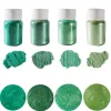 Équipements 4 PCS / Set Epoxy Resin Dye Pigment Pigment Resin Bijou DIY Faire des bijoux de paille