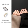Кольца Вращаемые кольца для мужчин и женщин пара