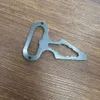 Opener Outdoor Bottle Portable Camping Wrench EDC Self-Defense Spike Tool Single Finger Buckle Key Pendant 580603