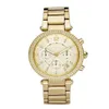 Quadrante a doppia fila con intarsio di diamanti Quadrante moda donna lusso oro oro rosa orologi al quarzo casual relojes mujer donna uomo quarzo Wa2999