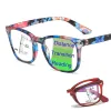 Lunettes de lecture multifocales progressives pliables, degré 1.04.0, Anti lumière bleue, pour femmes et hommes presbytes