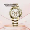 Mens Watch Clean 4130 Chronograph Superclones Automatic Movement Mechanical Sapphire Waterproof High Quality Fashion Mens