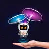 Avion électrique/RC Mini astronaute Drone dessin animé Spaceman volant Robot jouets avec chargement USB commande manuelle hélicoptère jouets pour enfants cadeau de noël