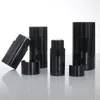 Şişeler 30ml/1oz Siyah/Beyaz/Clear Deodorant Kaplar Plastik Alt Doldurma Sopa Şişesi DIY Kozmetik için Doldurulabilir Dudak Tüpü