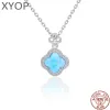 Pendentifs XYOP 2023 bijoux 925 en argent Sterling classique chanceux Larimar pendentif femmes personnalisé en gros cadeau