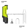 Ming Dippo Dab Pen Vaporizer 100% vaxkoncentrat Kit Rökning Quartz Tip vs DabCool W3 Drop Delivery DH1D9