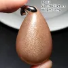 Pingentes natural laranja moonstone sunstone pingente jóias para mulheres senhora homem amor presente reiki cristal prata energia pedra contas aaaaa