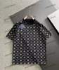 Xinxinbuy Men Designer Tee T Shirt 2024 Tie Dye Letter Embroidery Stripe短袖女性グレーブラックS-2xl
