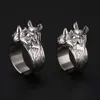 Personalized Men Women Portable, Self-Defense, Wolf Rhinoceros Hidden S, Creative Ing, Legal Self-Defense Finger And Tiger Ring Supplies 925573