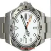 Luksusowy zegarek wysokiej jakości 42 mm Explorer II 216570-77210 Biała biała dialasia 2813 Menowe automatyczne zegarki męskie B224V