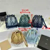 Nylon Designer Bag Man Handbags Beach Crossbody the Woman Tote Shoulder Luxurys Fashion Brands Leather Messenger Makeup Deep Blue Cc Bucket