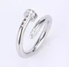 Anello love designer di alta qualità anello anello di moda gioielli maneletti anelli di promessa per la donna regalo per l'anniversario