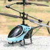 Electric/RC Aircraft Mini Two-channel Remote Control Aircraft Helicopter Rc Drone Model Children Educational Electric Toys