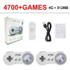 Konsoler SF900 Retro Game Console HD Game Stick Dual GamePad 2.4G Wireless Controller Videospelkonsol byggt i 4700 spel för SNES NES