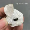 Hängen 100% Natural Pakistan Tourmaline MICA Flake Crystal Quartz Gemstone Rough Exempel