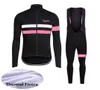 2020 Rapha Team Cycling Winter Thermal Fleece Jersey Trägerhosen-Sets Maillot Ciclismo Atmungsaktive Fahrradbekleidung 91004f8543929