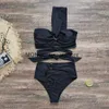 Kvinnors badkläder 2023 Ny Hollow Sexig One Piece Swimsuit Stäng Kvinna Push Up Body Womens Swimming Wear Bathing Suit Beachwearh24221