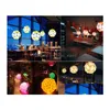 Autres fournitures de fête festive 30pcs / set 250mm éléments de bricolage contemporains modernes IQ puzzle lampe ombre plafond pendentif boule lig dhbgg