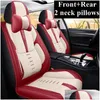 Car Seat Covers Ers For Geely All Models Emgrand Ec7 X7 Fe1 Accessories Drop Delivery Automobiles Motorcycles Interior Ot87A