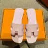 Pantoufles femmes marque sandales plage sandale été concepteur pantoufles tongs plates peau de Crocodile glisser 2024 nouveau