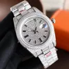 Diamond Watch Designer Watches Mens Automatic Mechanical Movement Waterproof Men Bracelet Sapphire Stainless Steel 41mm Wristwatch Montre de Luxe Festival Gift