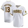 13 Manny Machado Padre Jersey Xander Bogaerts Fernando Tatis Jr. Jake Cronenworth Ha-Seong Kim Yu Darvish Luis Campusano Luis Patino Joe Musgrove Dylan Cease Jerseys