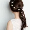 Accessoires pour cheveux, tendance, mignon, Style coréen, support pour filles, petites épingles à cheveux, pinces à fleurs, céramique douce