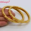 Braccialetti Adixyn 2 PZ/LOTTO, NON PUÒ APRIRE Braccialetto all'ingrosso per le donne Colore oro Africano Medio Oriente Gioielli braccialetto Regali N072409