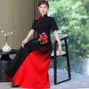 Abbigliamento etnico Qipao High-end migliorato stile cinese estivo Cheongsam da donna Ao Dai Vietnam Abito tradizionale da sera donna di lusso