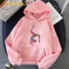 Sweatshirts Suluboya Jimnastik Spatlate Baskı Hoodies Kadın Giysileri 2021 Kawaii Kıyafetler Kızlar Kış Sweatshirt Kadın Çoğaltma