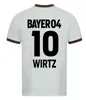 2023 2024 Bayer 04 Leverkusen Soccer Jerseys WIRTZ BONIFACE HINCAPIE HOFMANN TAPSOBA SCHICK PALACIOS FRIMPONG GRIMALDO 23 24 Home Away 3rd Mens Football Shirts
