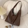 أكياس مسائية بو جلدية ناعمة حقيبة كبيرة سعة كبيرة النساء كبيرات الكتف خفيفة الوزن Crossbody إغلاق الأسلوب غير الرسمي