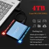 Kutular Harici Sabit Sürücü 2 TB Yüksek Hızlı SSD 1 TB Taşınabilir Harici Sabit Disk USB 3.0 Arayüz Dizüstü bilgisayar için Xiaomi için Solidstate Disk