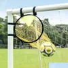 ボールサッカートレーニング機器サッカー射撃ターゲットネットゴールユースキックプラクティストップドロップデリバリースポーツアウトドアアスレチックOU DHTEE