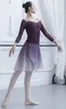 Scena zużycia gradientu sukienka baletowa koronkowa spódnica taneczna gaza tutu dla tańca dziewczynki baleriny kobiety