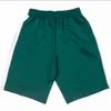 SS new shorts with contrasting color patchwork casual shorts, men's and women's loose five part sports pants