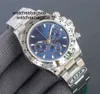 Mens Watch Clean Men's High Quality Chronograph Watch Design Designer Watch 40mm Dial 4130 Top Mechanical Movement Watch Ceramic Bezel 904l Stainless Steel Strap