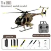 Electric/RC Aircraft Rc Era New 1 28 C189 Bird Rc Helicopter Tusk Md500 Dual Brushless Simulation Model 6-axis Gyro Simulation Model Toys