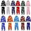 Denim sätter designer tracksuit män hoodie sweatpants kapok dekoration vadderad långärmad hooded topp casual pants sportkläder träning mens 24 mode