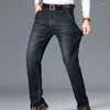 Herren Jeans Große Größe 29-40 Business Denim Fashion Regular Fitl Gerade Hosen Männliche Stretch Lange Hosen