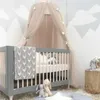 Filet de berceau moustiquaire tente suspendue décoration étoile lit de bébé auvent rideaux en tulle pour chambre à coucher maison de jeu tente pour enfants chambre d'enfant