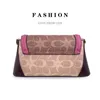 Вечерние сумки, роскошная модная брендовая французская сумка контрастного цвета с цепочкой, сумка для подмышек, в иностранном стиле, женская карета на плече