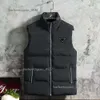 Designer PRDA Herrarna Down Cotton Winter Vest Light Men Warm Casual Hoodie Matching Jacket Plus Size Vests