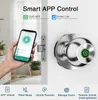 Smart Door Knob Fingerprint Door Lock Rechargeable Smart Lock