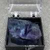 Ciondoli Fluorite naturale della Mongolia interna al 100% Cluster di campioni minerali Pietre e cristalli Cristallo curativo Spedizione gratuita + scatola 35 * 35 * 35 mm